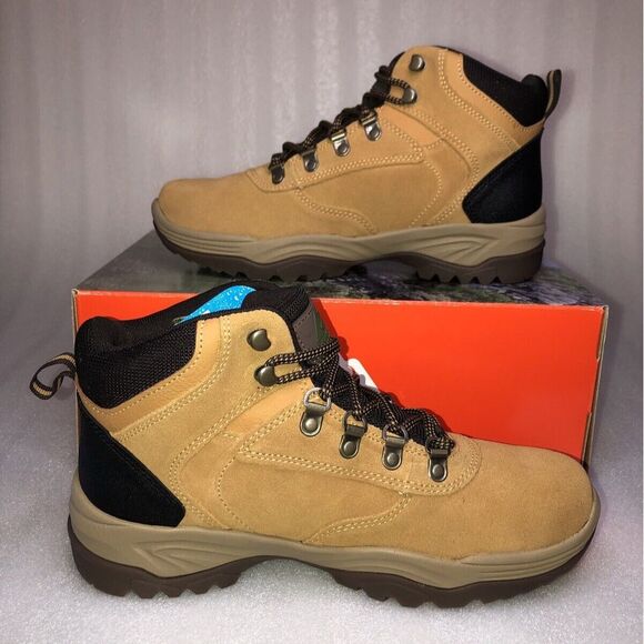Ozark Trail M OT Free Edge Hiker Suede Wheat Boots Men's Size 13 Waterproof NEW - Picture 5 of 16